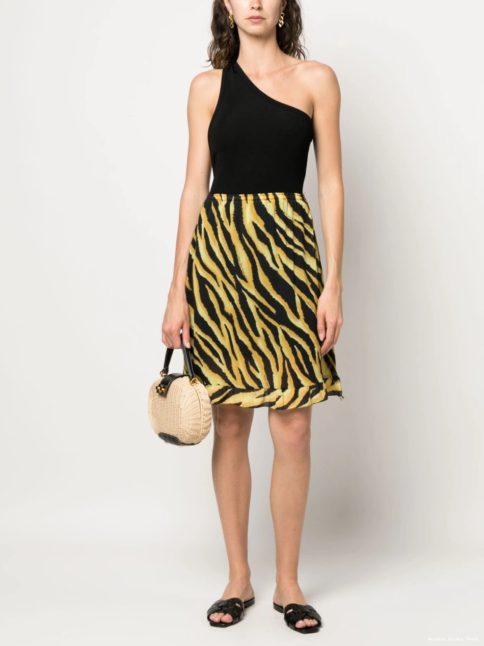 Affordable skirt 2000s tiger Women stripe-print Versace 0818